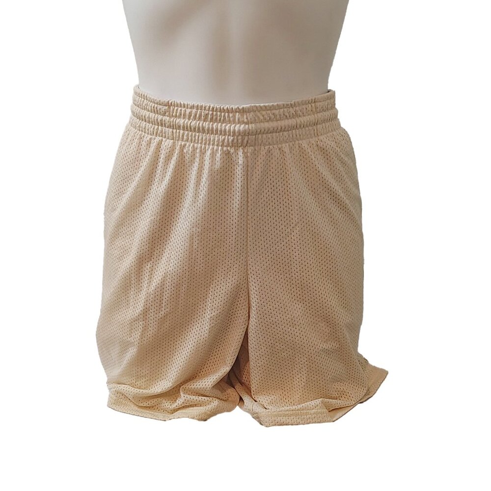 DSG Women's Beige Mesh 7" Mid Rise Short